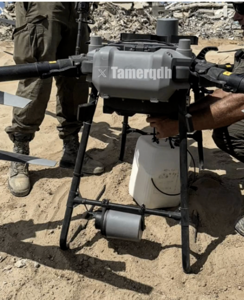 Izrael DJI kereskedelmi drónokat szerel fel Gáza bombázására és megfigyelésére. 6 Screenshot 2025 04 17 at 1.13.54 PM 1744892885